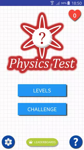 Physics Test Ảnh chụp màn hình 0