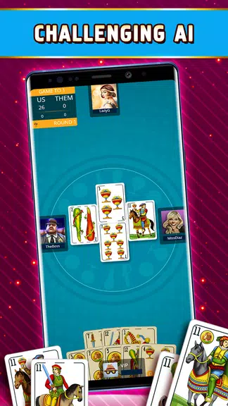 Tute Offline - Card Game স্ক্রিনশট 1