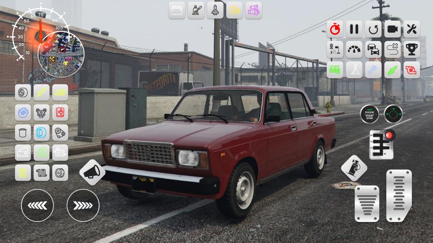 Lada 2107 Tuning Russian City スクリーンショット 0