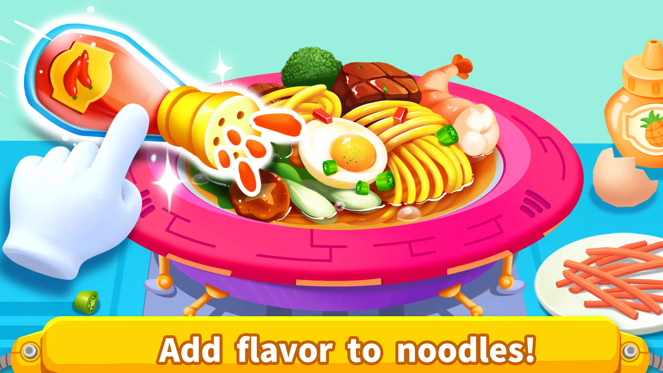 Little Panda's Space Kitchen Ảnh chụp màn hình 3