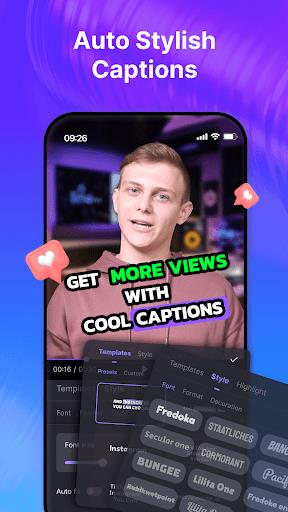 Blink Captions by Vozo AI 스크린샷 1