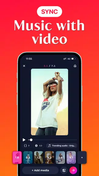 Template Video Maker & Editor স্ক্রিনশট 3