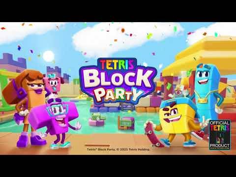Gameplay de la fête de Tetris Block