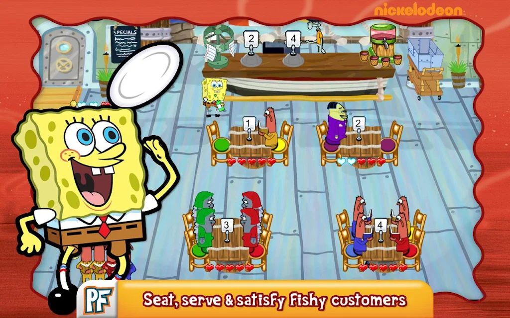 SpongeBob Diner Dash スクリーンショット 2
