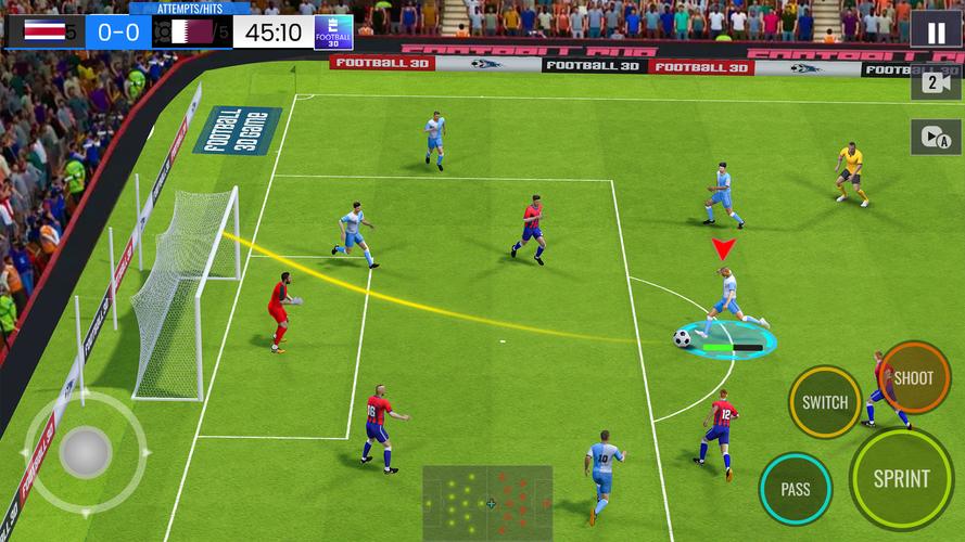 Football 3D Star 螢幕截圖 0