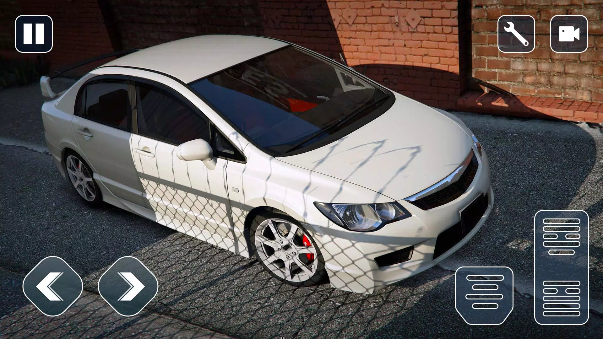 Furious Civic Car City Race 螢幕截圖 1