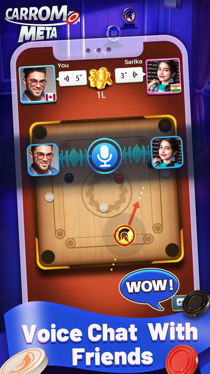 Carrom Meta 螢幕截圖 2