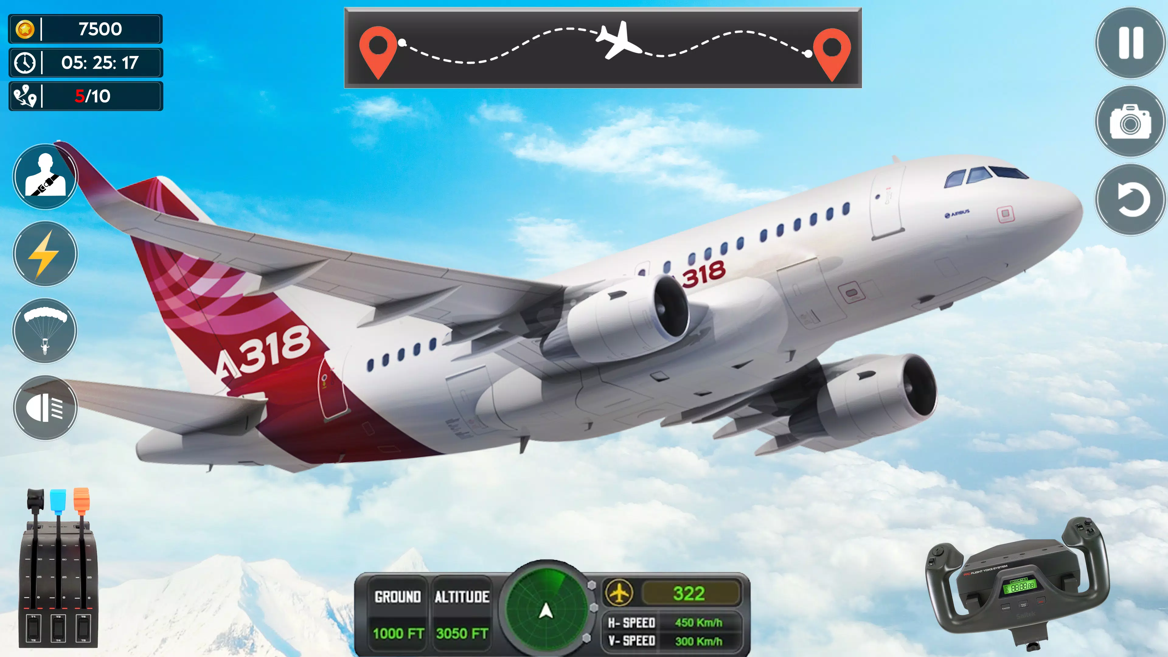 Airplane Flight Simulator 2023 螢幕截圖 3