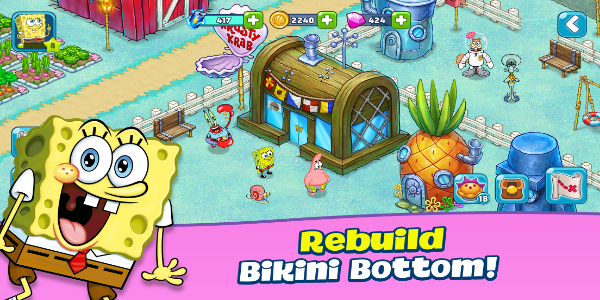 SpongeBob Adventures: In A Jam Mod 스크린샷 0