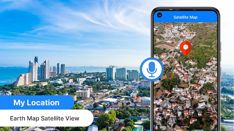 Street View Map Navigation App ဖန်သားပြင်ဓာတ်ပုံ 0