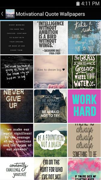 Motivational Quote Wallpapers 螢幕截圖 0