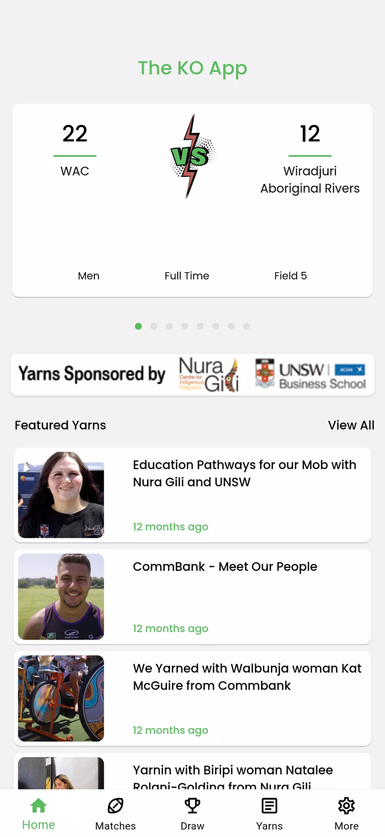 The KO App Captura de pantalla 0
