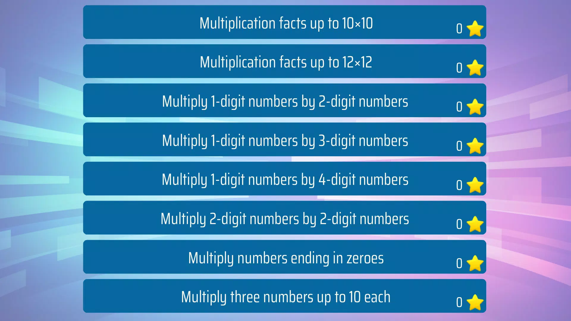 Multiplication 4th grade Math স্ক্রিনশট 0