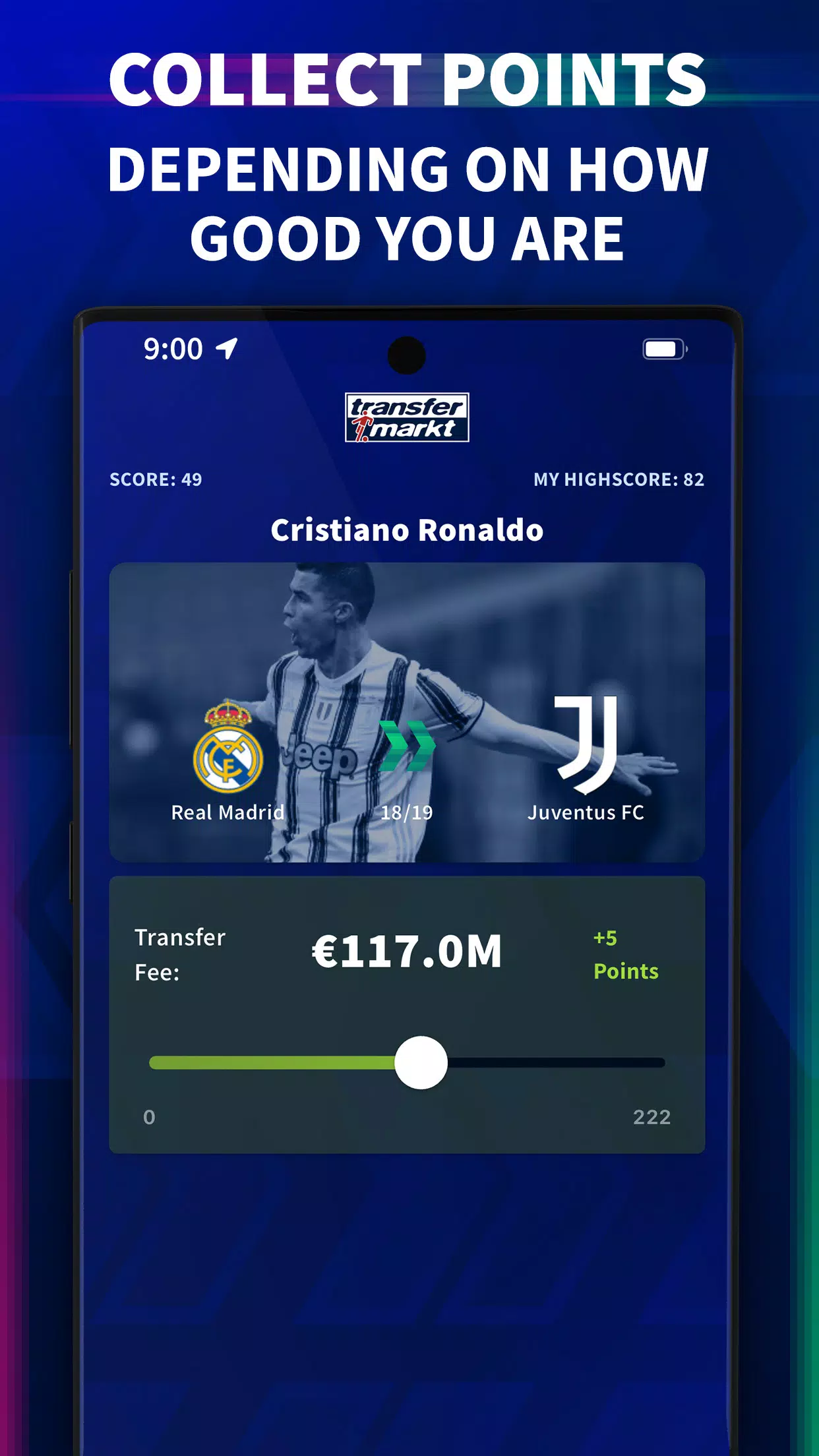 Transfermarkt: Football Quiz应用截图第2张