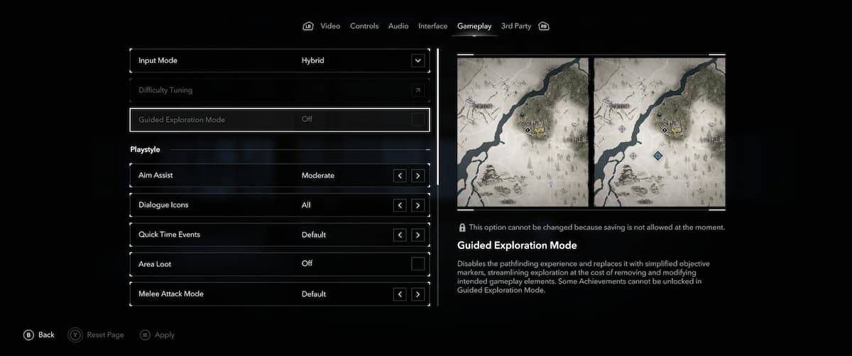 Assassin's Creed Shadows - Modo de exploração guiado
