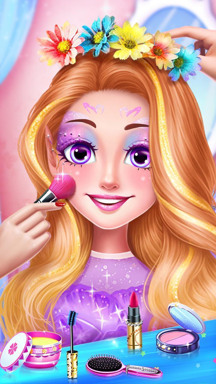 Rainbow Princess Makeup 螢幕截圖 3