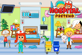 My Pretend Hospital Town Life 螢幕截圖 0