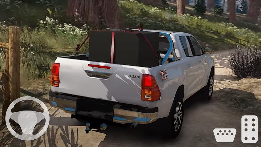Hilux: Pickup Offroad 4x4 Capture d'écran 2
