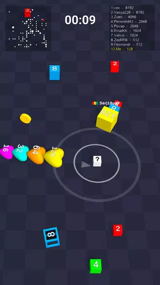Cube Arena 2048: Merge Numbers Tangkapan skrin 3