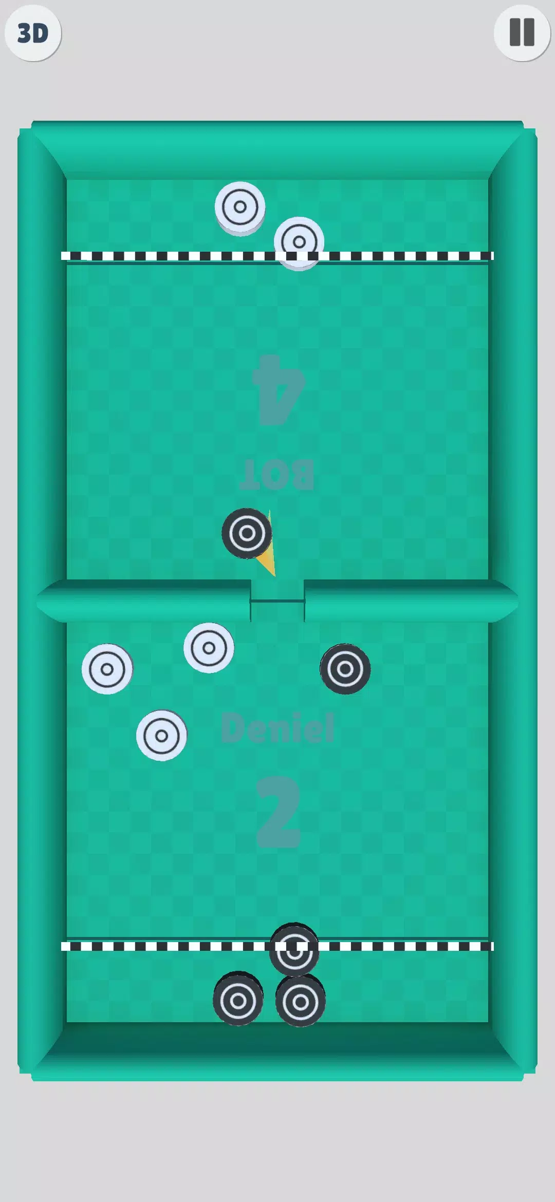Puck Battle 2 Player Game স্ক্রিনশট 1