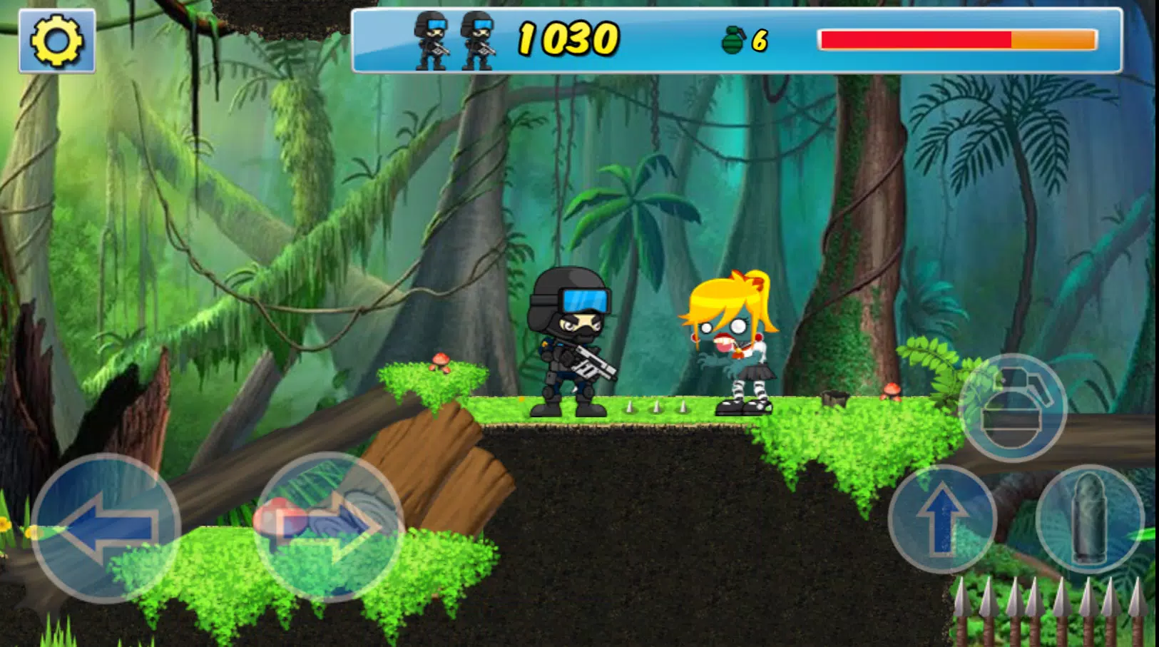 Schermata zombie attack zero 2