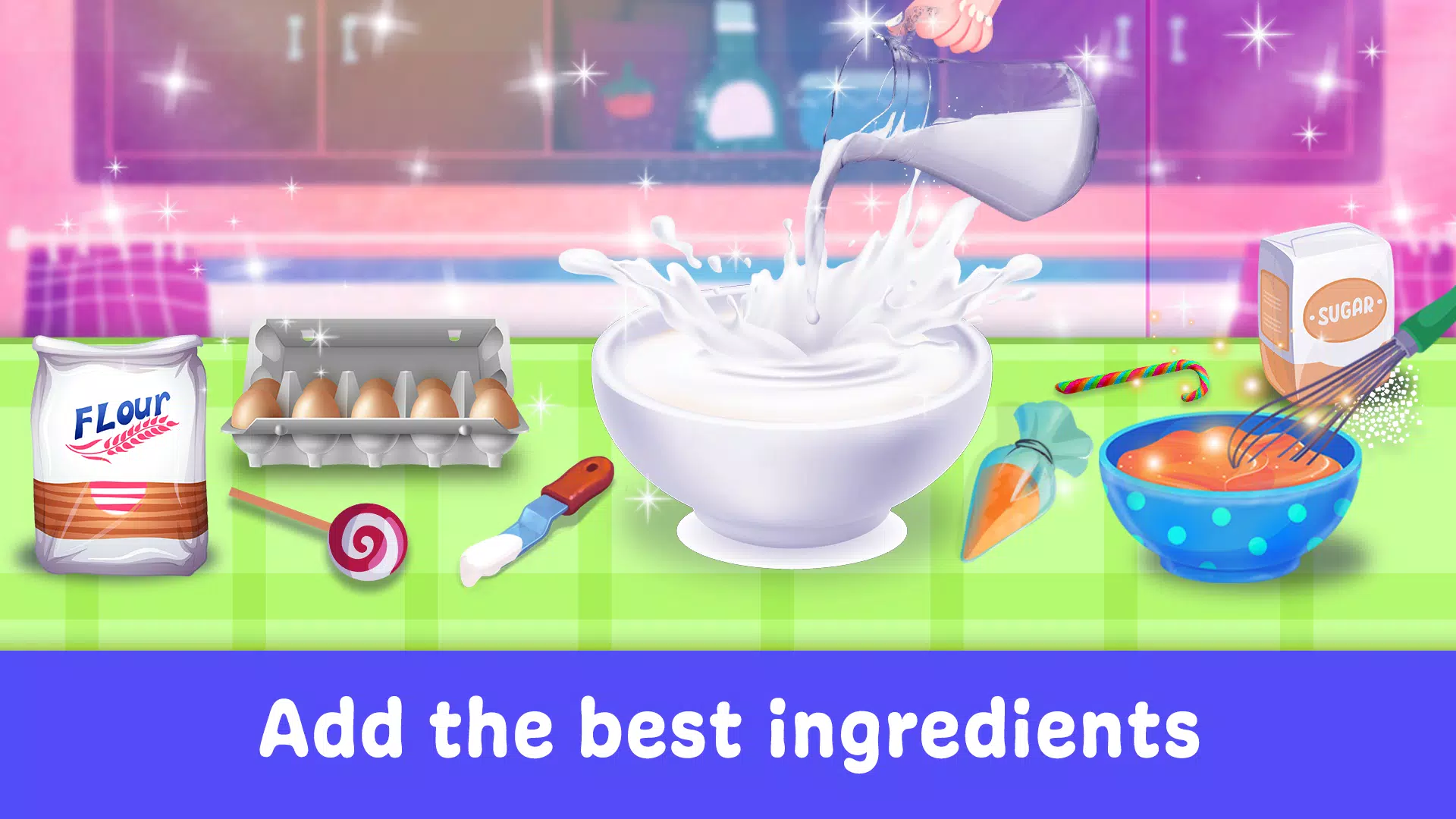 Cake Maker Games for Girls 螢幕截圖 1