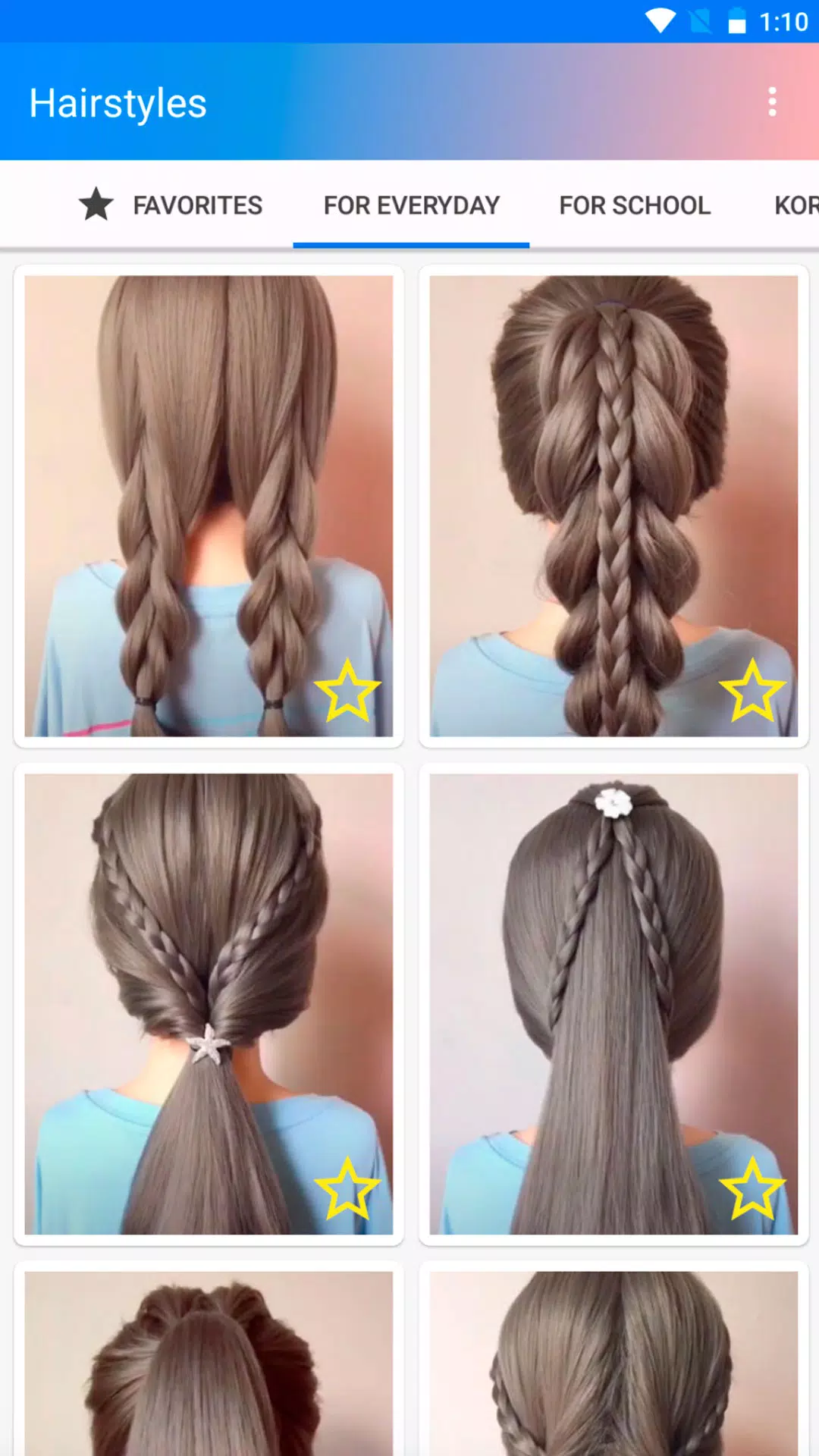 Easy hairstyles step by step 螢幕截圖 0