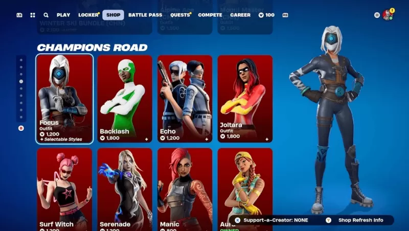 FORTNITE Mobile Item Shop Guide: Wie man zugreift, Skins kauft und V-Bucks verwendet