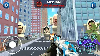 Toilet FPS Shooting: Skibd War应用截图第0张