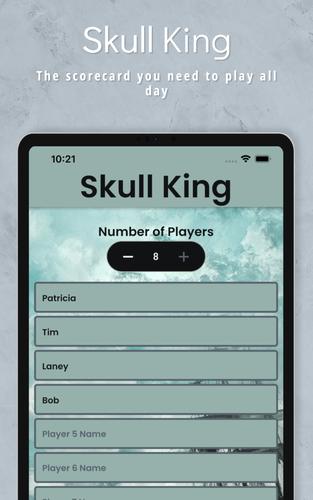 Skull King Scorekeeper 螢幕截圖 3