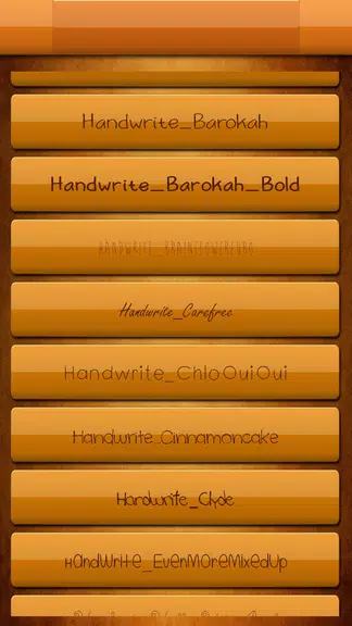 Schermata Handwrite Font Style Free 1