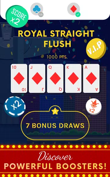 Shuffle Card Puzzle: Offline game Tangkapan skrin 1