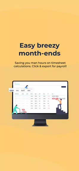 StaffAny Clock-In & Scheduling Captura de tela 2
