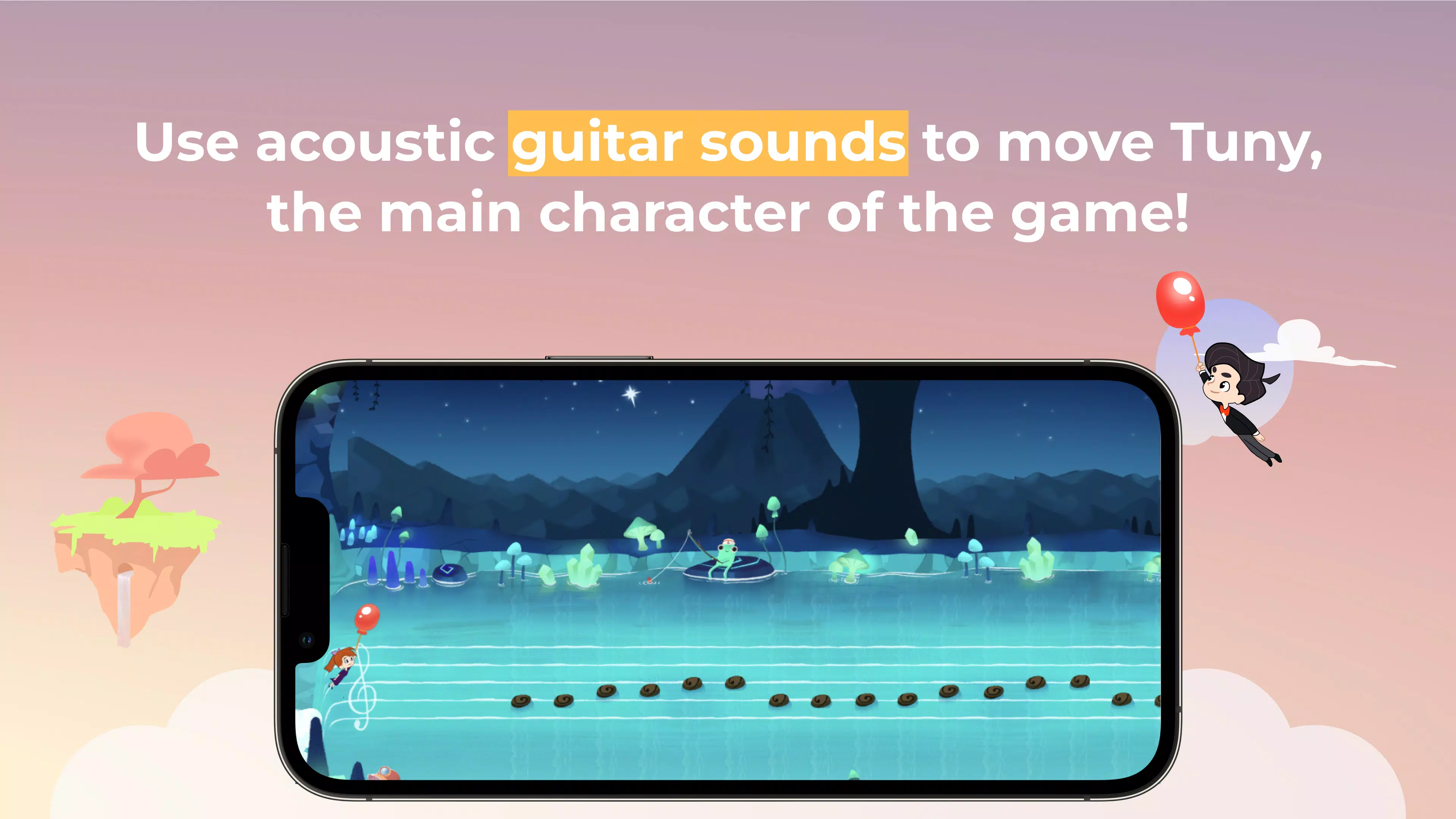 TunyStones Guitar Captura de tela 2