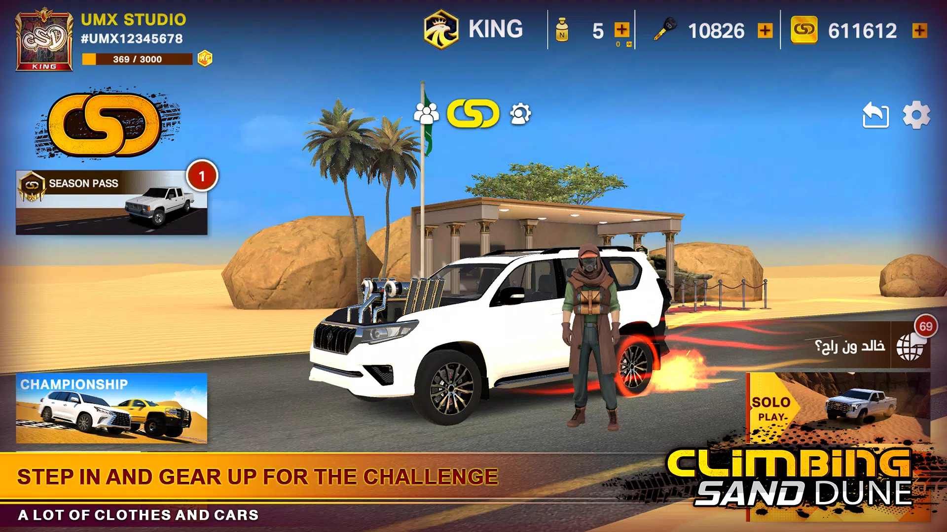 Climbing Sand Dune OFFROAD Ảnh chụp màn hình 1