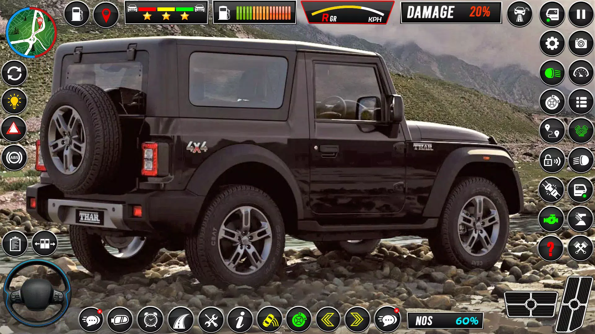 Offroad Jeep Game Simulator 3d Capture d'écran 3