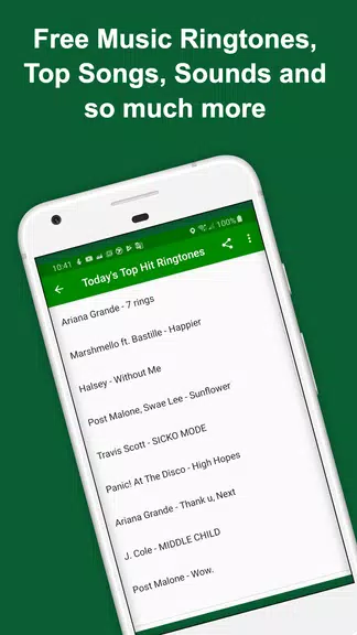 Today's Hit Music Ringtones 스크린샷 0