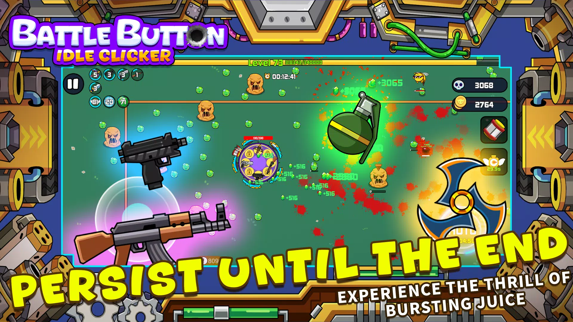 Battle Button - idle clicker スクリーンショット 2