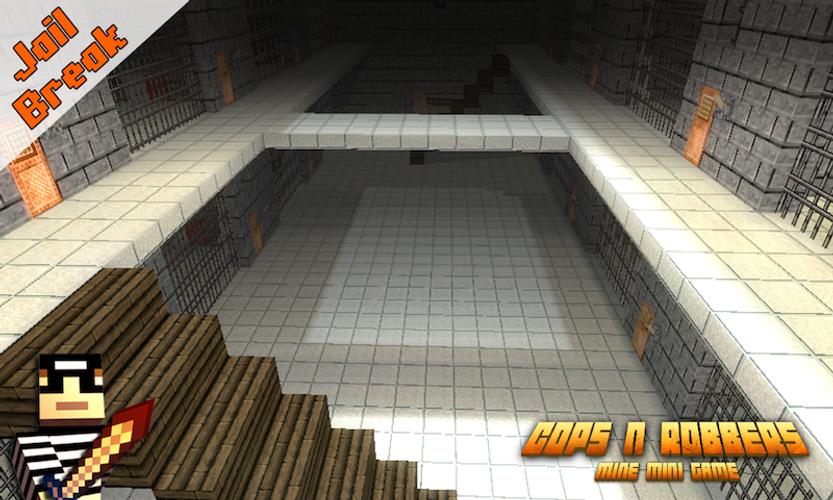 Cops N Robbers: Prison Games 1 螢幕截圖 0