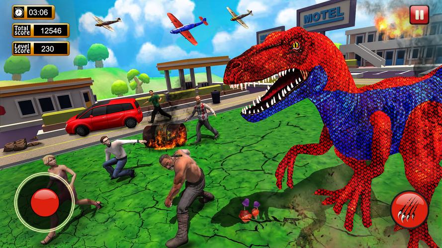 Dinosaur Games City Rampage スクリーンショット 0