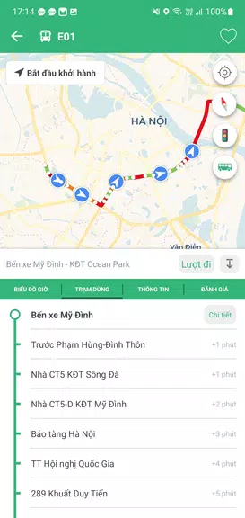 BusMap Hà Nội Ekran Görüntüsü 2