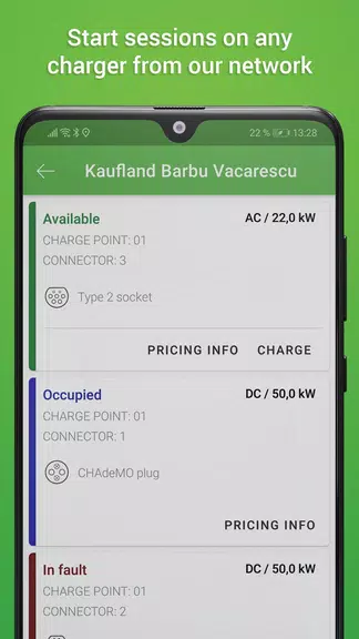 e-charge Capture d'écran 2