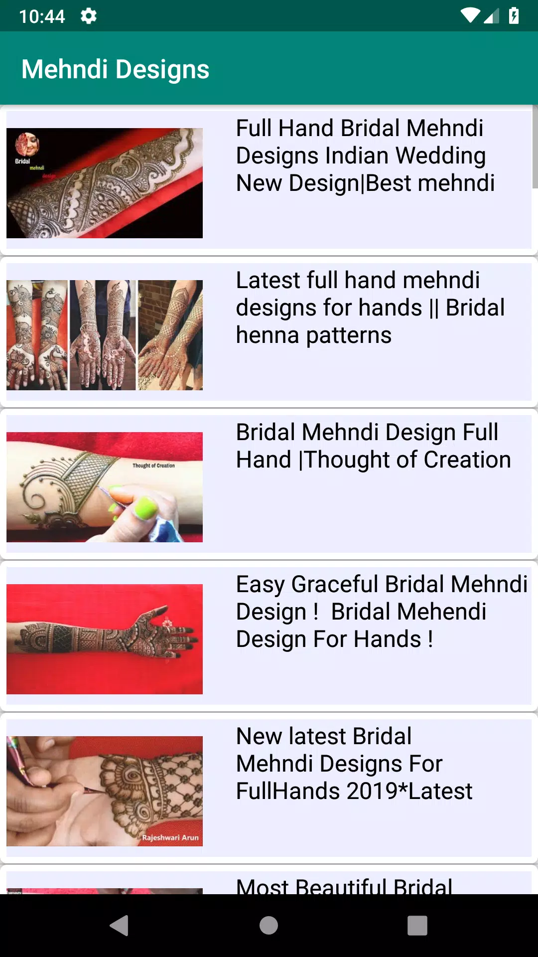 1000+ Mehndi Designs Latest 20 螢幕截圖 3