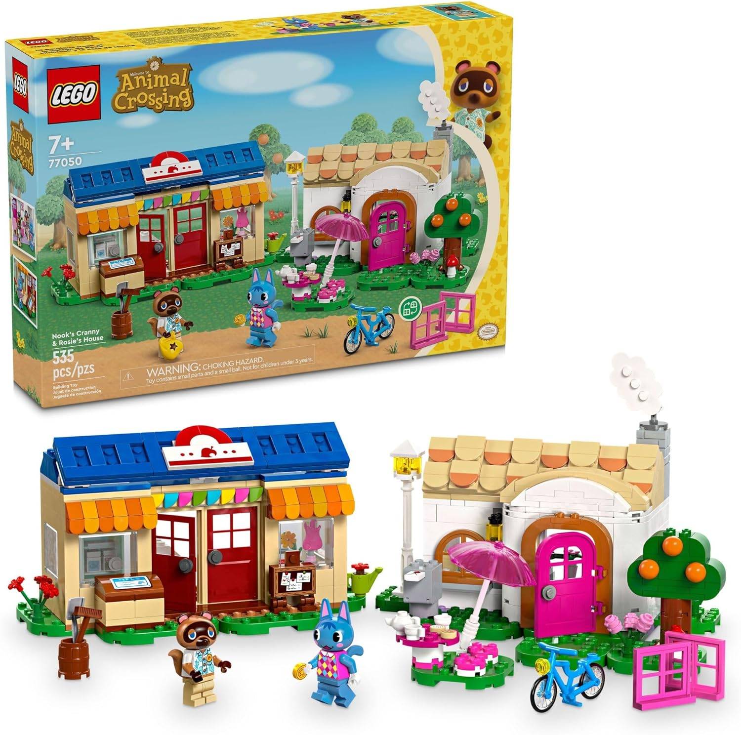 Lego Animal Crossing Nooks Wine & Rosie's Haus