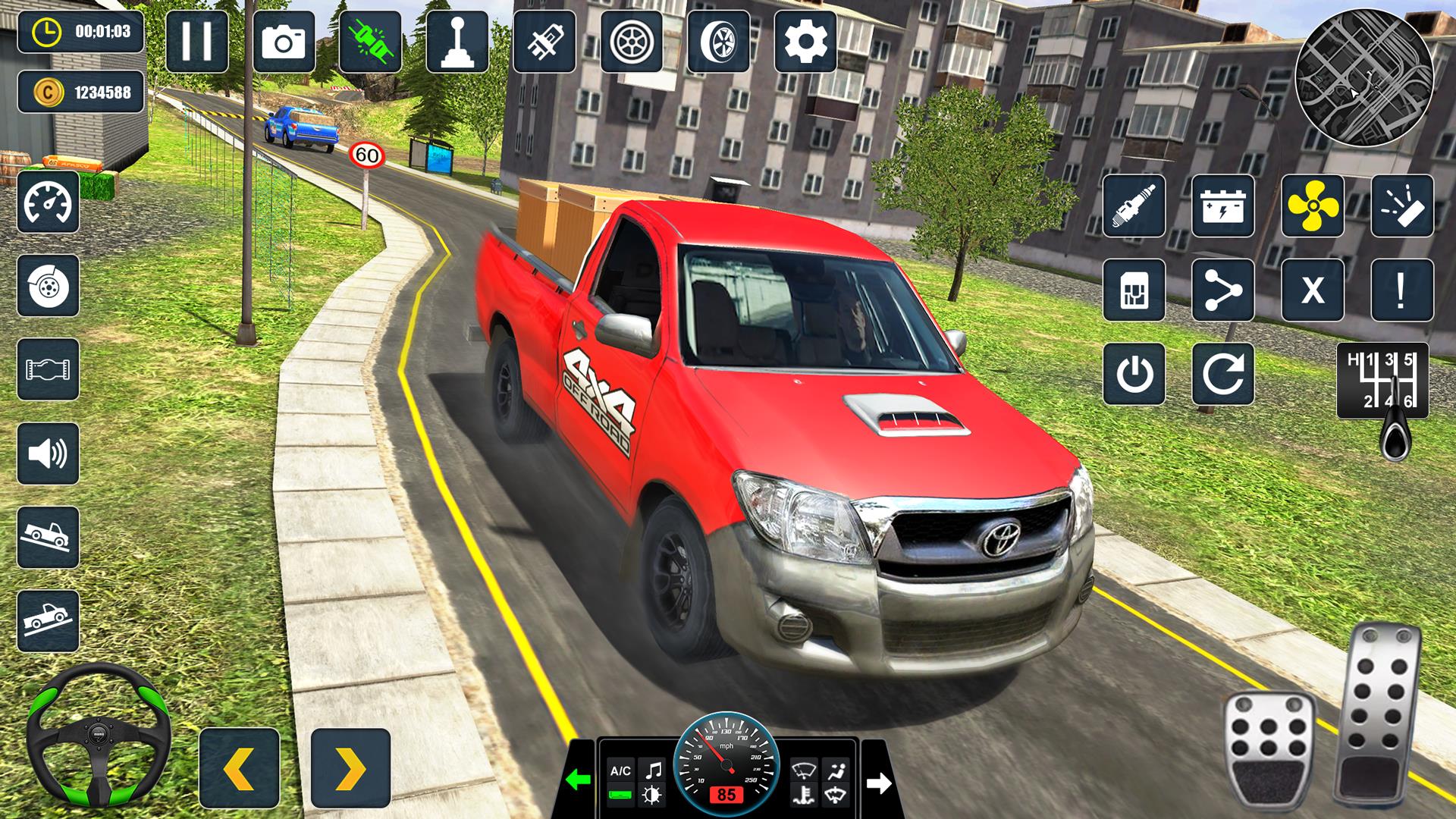 Offroad Pickup Truck Cargo Sim スクリーンショット 2