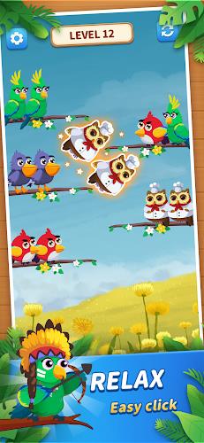 BirdSet - Color Sort Puzzle Schermafbeelding 1