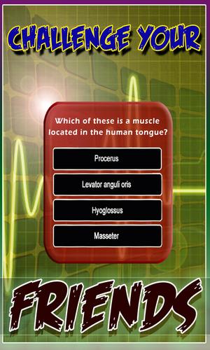 Human Anatomy Pro Trivia 스크린샷 1