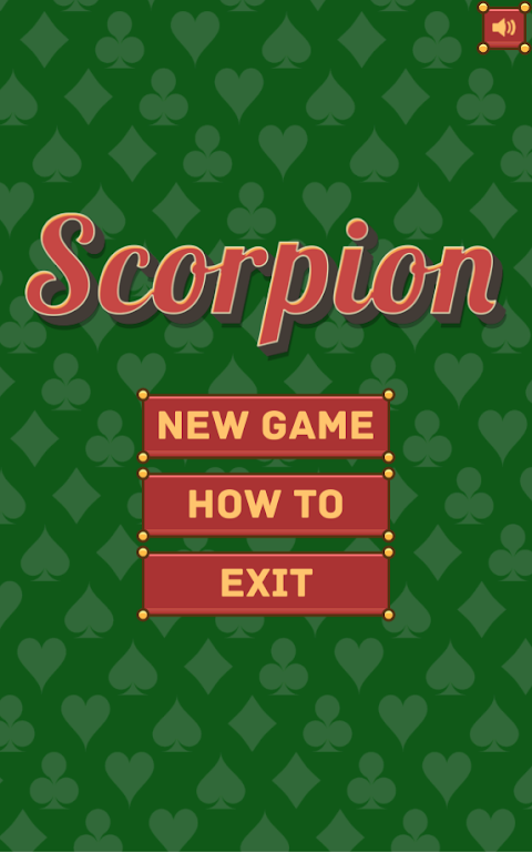 Schermata Solitaire Scorpion 2