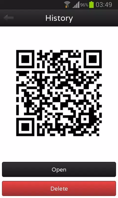 QR Code Zrzut ekranu 1