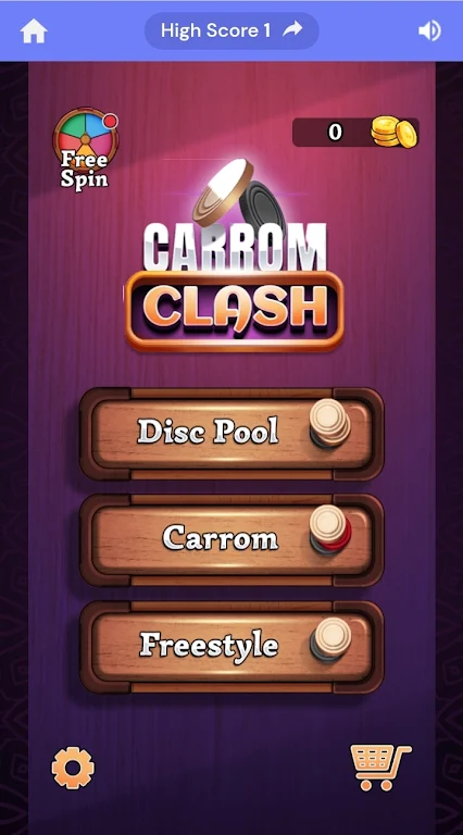 Carrom Games スクリーンショット 0
